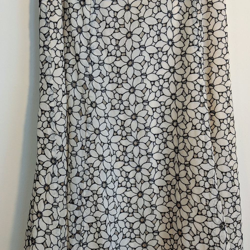 Jax sheer black and white skirt
